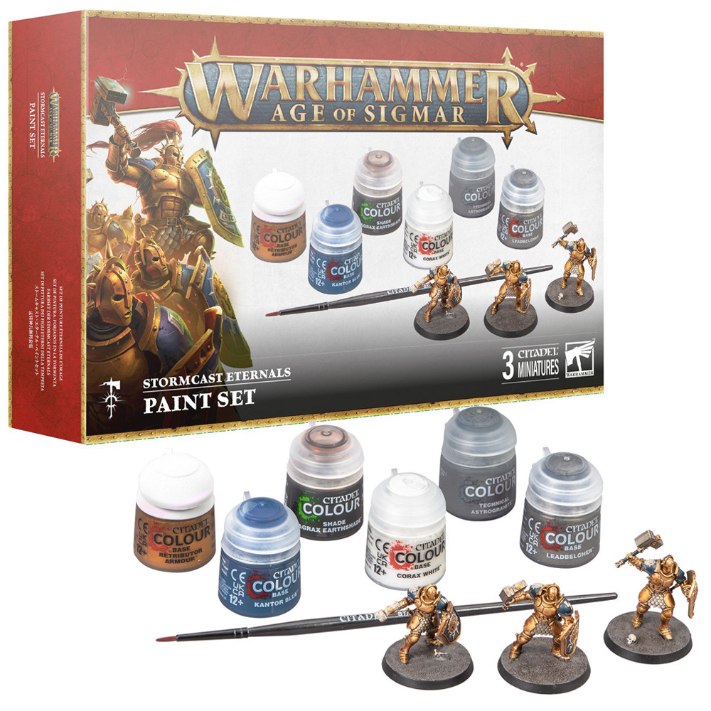 Age of Sigmar: Stormcast Eternals - Paint Set