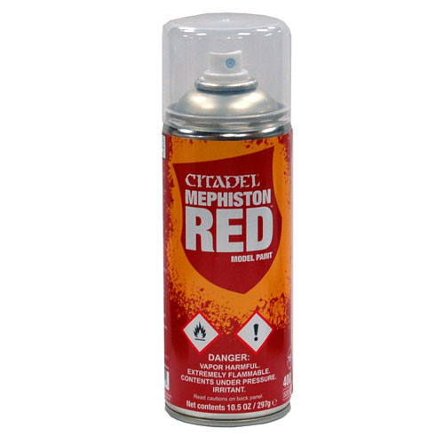 Citadel Spray Paint: Mephiston Red, Accessories & Supplies