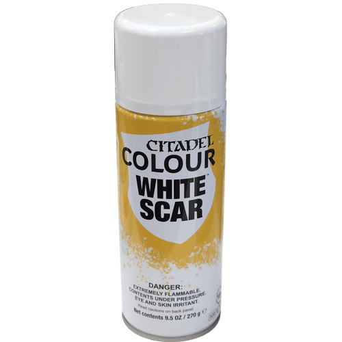 Citadel Spray Paint: White Scar (400ml), Accessories
