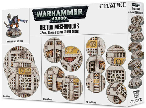 Warhammer 40K Sector Mechanicus Industrial Bases 66-95 