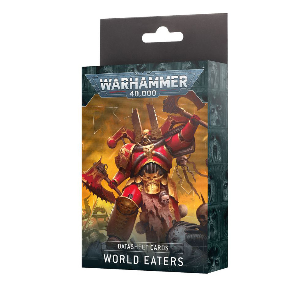 Warhammer 40K: Datasheet Cards - World Eaters (Preorder)