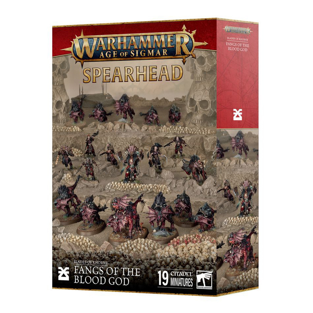 Warhammer Age of Sigmar: Spearhead: Blades of Khorne - Fangs of the Blood God (Preorder)