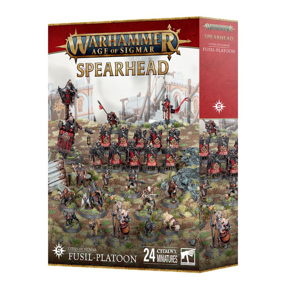 Warhammer Age of Sigmar: Spearhead: Cities of Sigmar: - Fusil Platoon (Preorder)