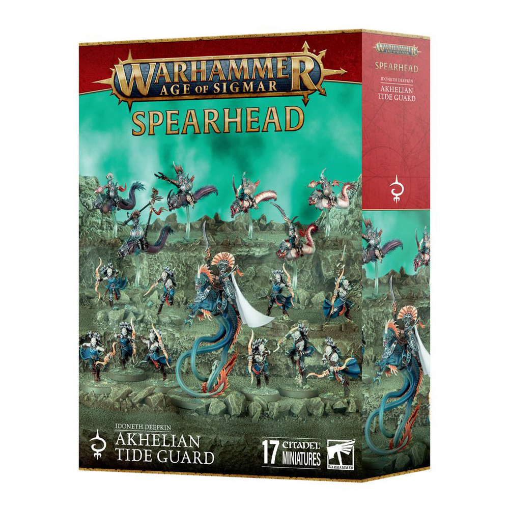 Warhammer Age of Sigmar: Spearhead - Idoneth Deepkin - Akhelian Tide Guard (Preorder)