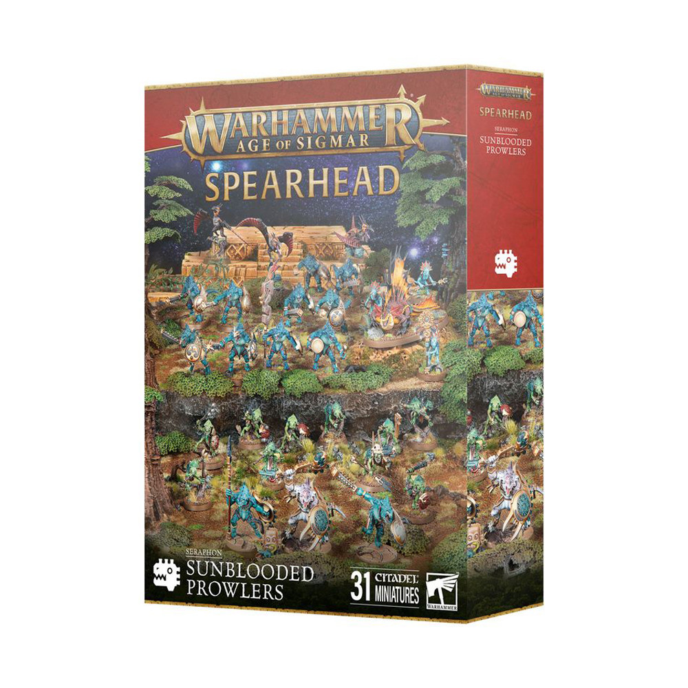 Warhammer Age of Sigmar: Spearhead: Seraphon - Sunblooded Prowlers (Preorder)