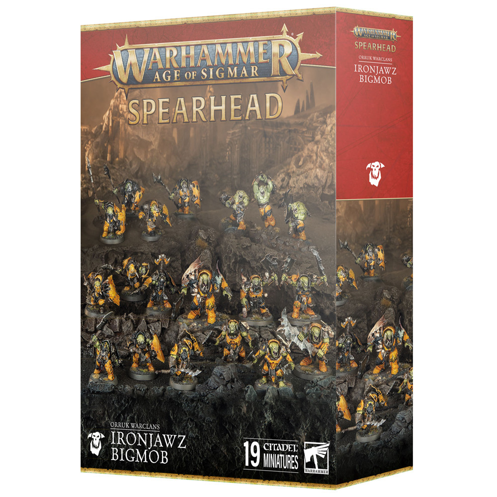 Warhammer Age of Sigmar: Spearhead: Orruk Warclans - Ironjawz Bigmob