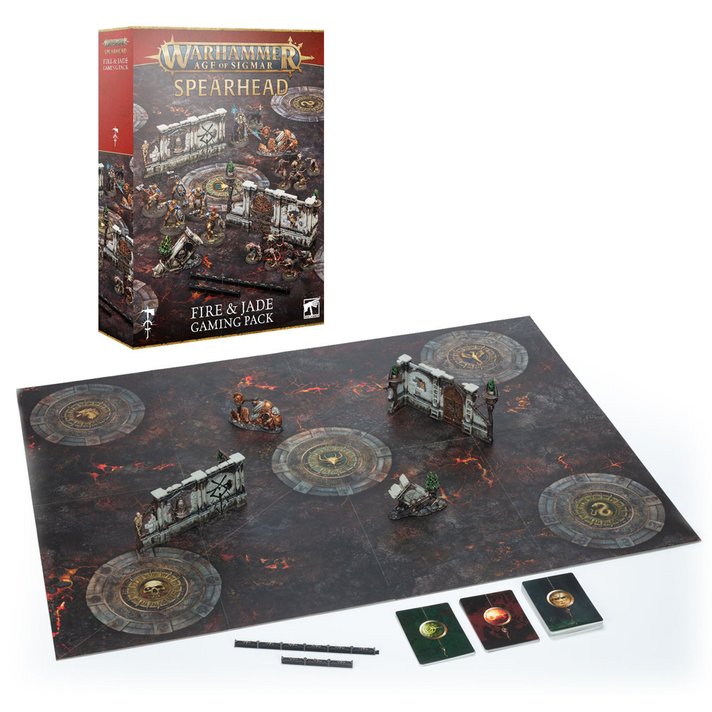 Age of Sigmar: Spearhead - Fire & Jade Gaming Pack