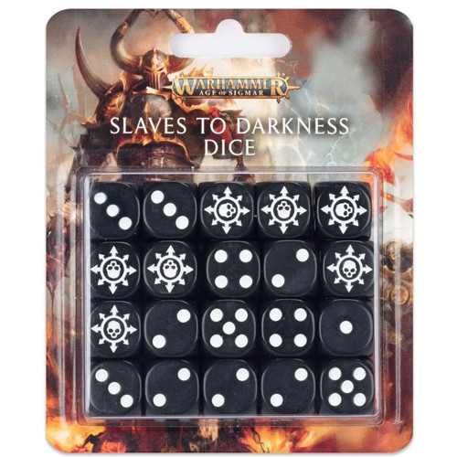 Warhammer Age of Sigmar: Slaves to Darkness Dice (20)