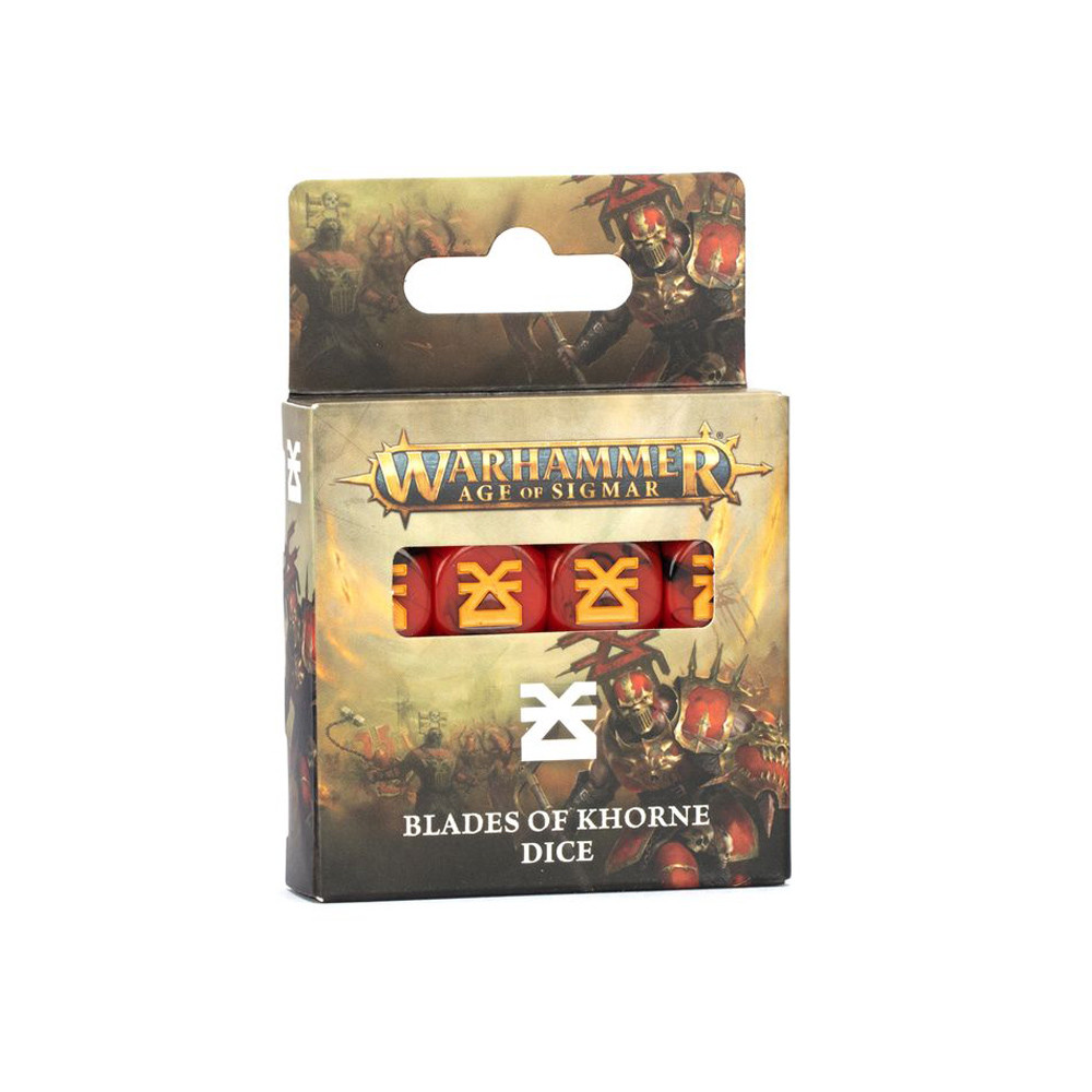 Warhammer Age of Sigmar: Dice Set - Blades of Khorne (16) (Preorder)