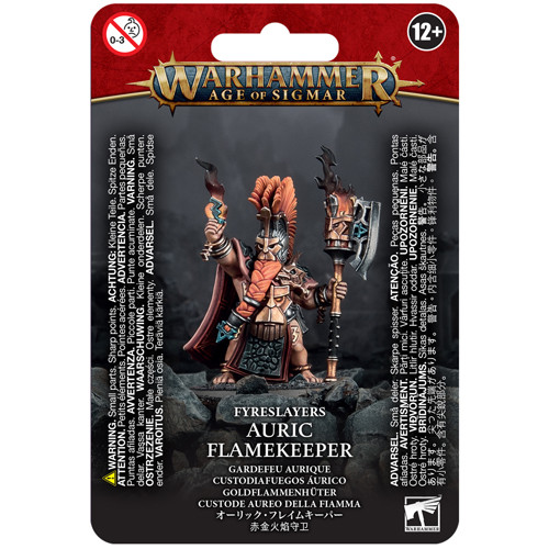 Warhammer Age of Sigmar: Fyreslayers - Auric Flamekeeper
