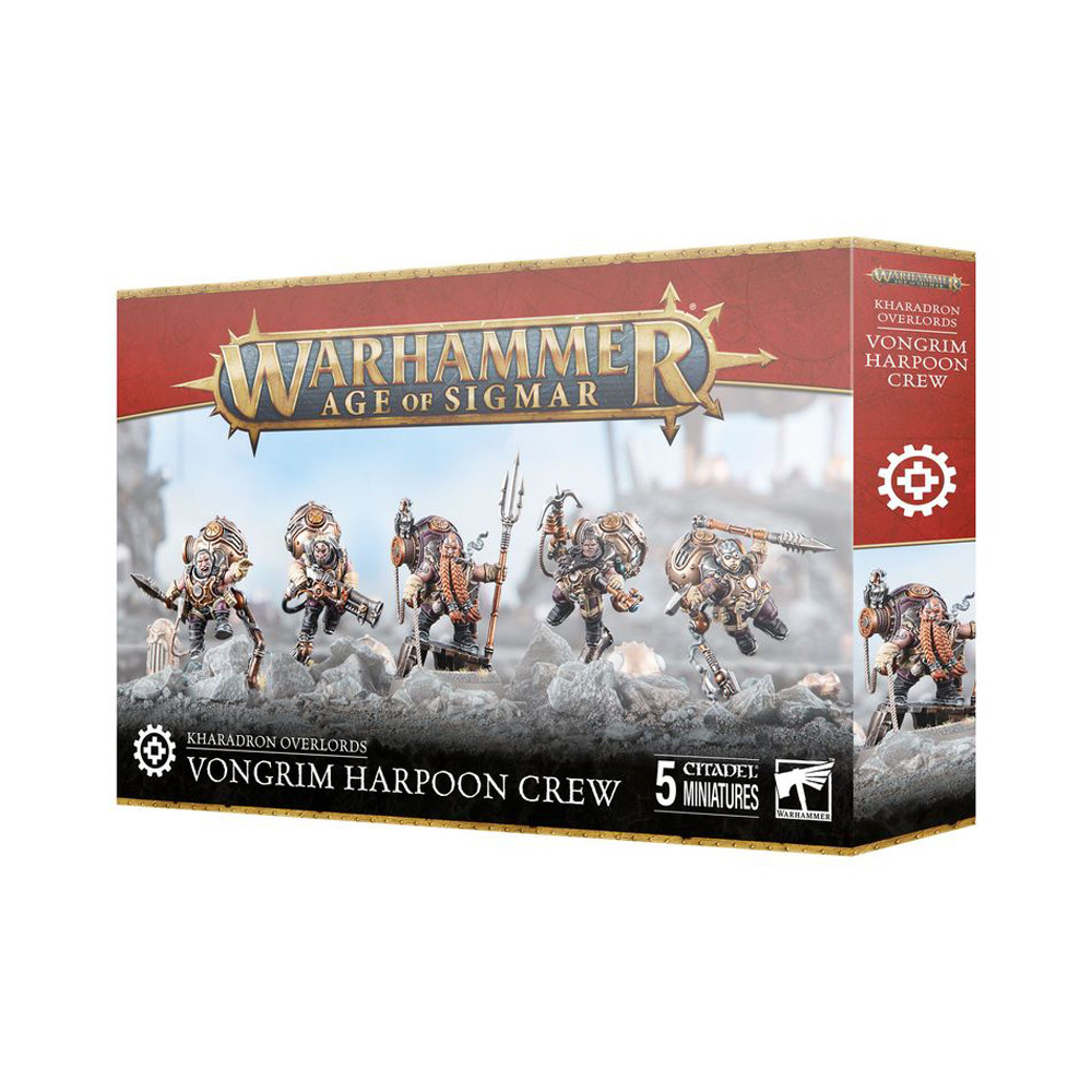 Warhammer Age of Sigmar: Kharadron Overlords - Vongrim Harpoon Crew (Preorder)