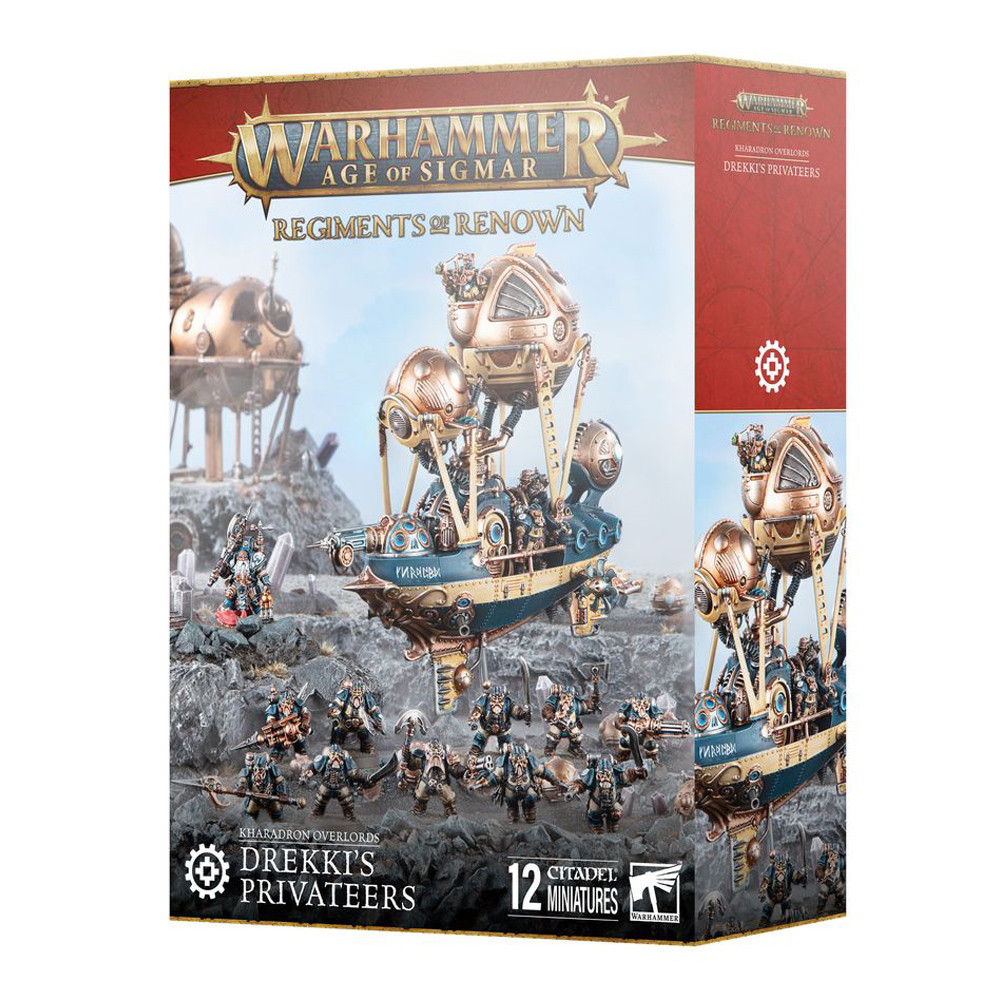 Warhammer Age of Sigmar: Kharadron Overlords - Drekki's Privateers (Preorder)