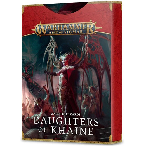 Warhammer Age of Sigmar: Warscroll Cards - Daughters of Khaine