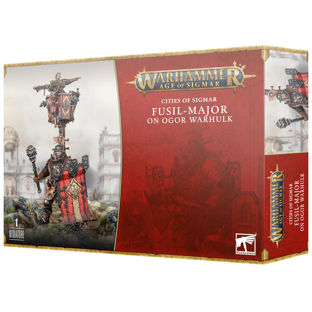 Warhammer Age of Sigmar Cities of Sigmar - Fusil-Major on Ogor Warhulk