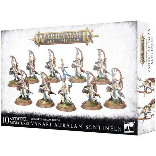 Warhammer Age of Sigmar: Lumineth Realm-Lords Vanari Auralan Sentinels