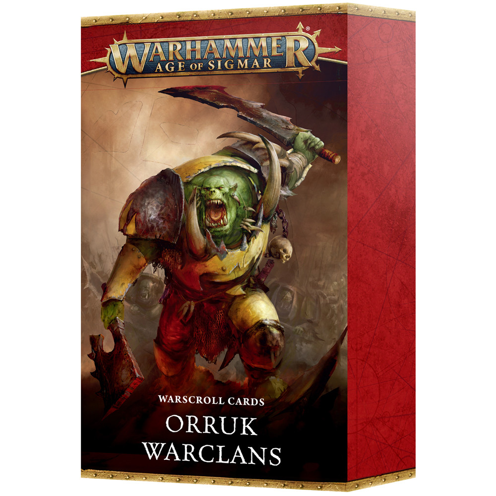 Age of Sigmar: Warscroll Cards - Orruk Warclans (4th Edition)