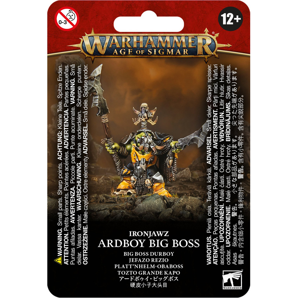 Warhammer Age of Sigmar: Ironjawz - Ardboy Big Boss