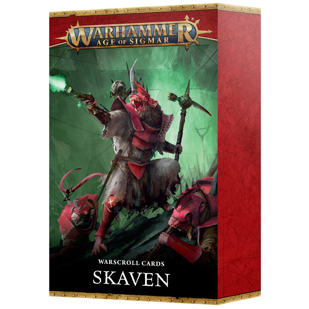 Warhammer Age of Sigmar: Warscroll Cards - Skaven