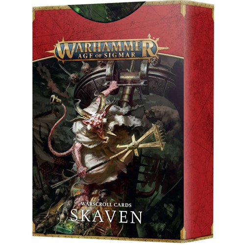 Warhammer Age of Sigmar: Warscroll Cards - Skaven