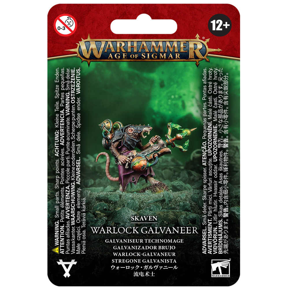 Warhammer Age of Sigmar: Skaven - Warlock Galvaneer