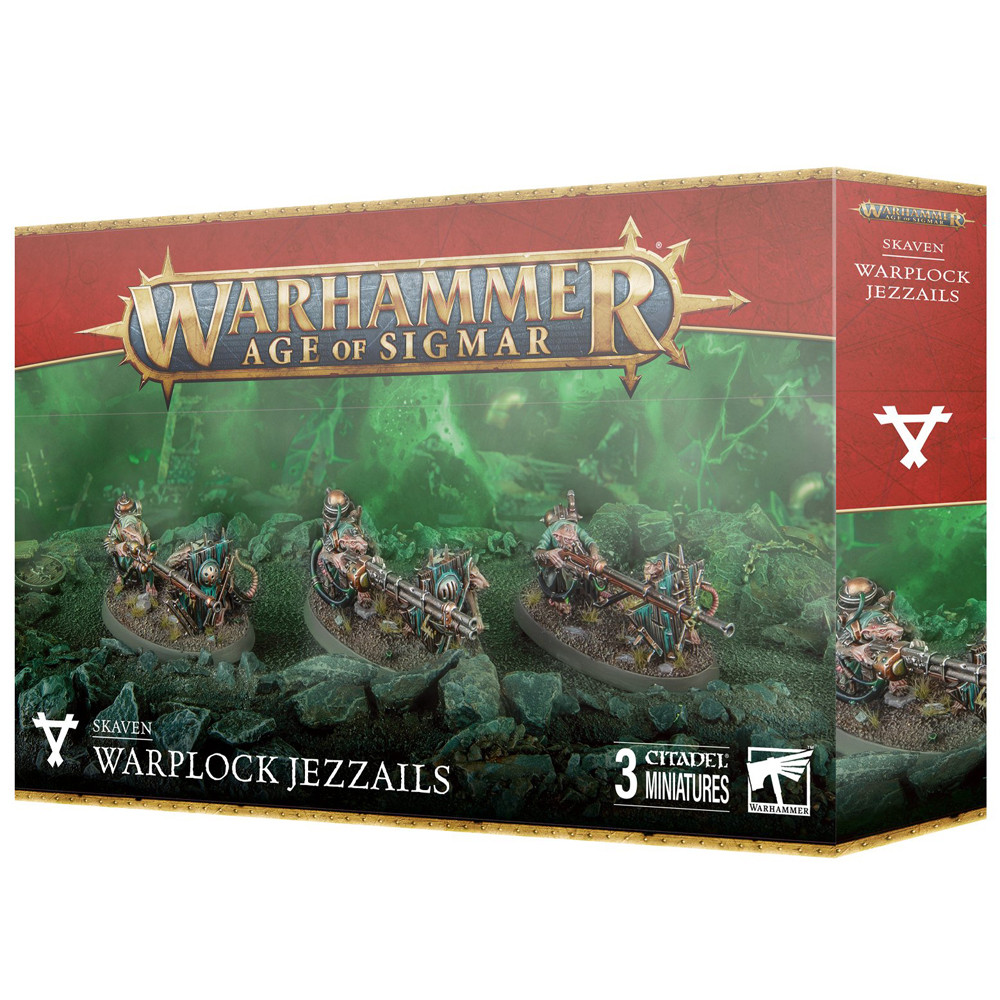 Warhammer Age of Sigmar: Skaven - Warplock Jezzails