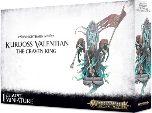Age of Sigmar: Nighthaunt Kurdoss Valentian, the Craven King