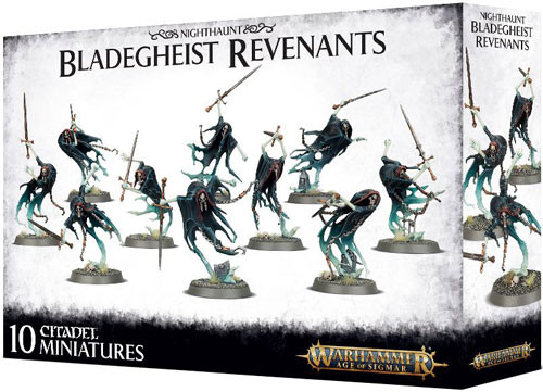 Games Workshop Warhammer Age of Sigmar Nighthaunt Bladegheist Revenants Miniatures for sale online