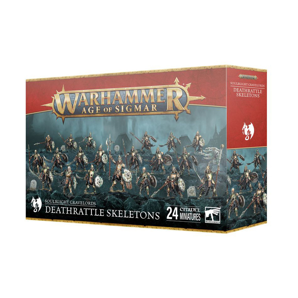 Warhammer Age of Sigmar: Soulblight Gravelords - Deathrattle Skeletons (Preorder)