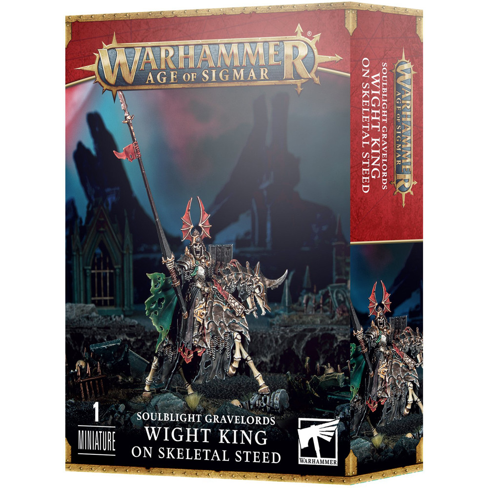 Age of Sigmar: Soulblight Gravelords - Wight King on Skeletal Steed