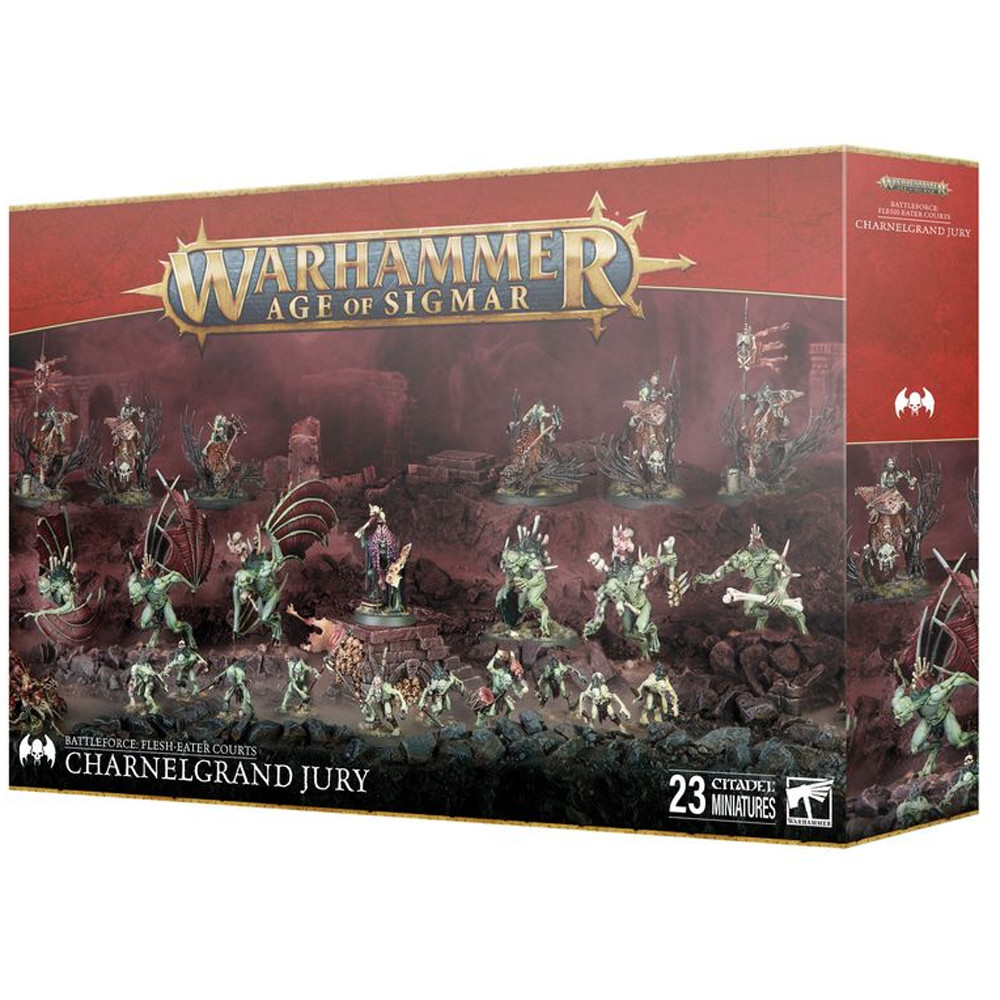 Warhammer Age of Sigmar: Flesh-Eater Courts Battleforce - Charnelgrand Jury (Preorder)