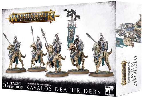 Warhammer Age of Sigmar: Ossiarch Bonereapers - Kavalos Deathriders