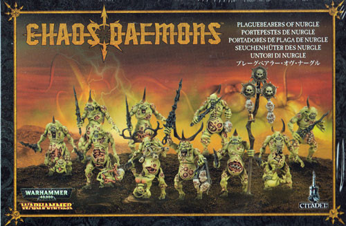 Warhammer 40K/Age of Sigmar: Chaos Demons - Plaguebearers of Nurgle