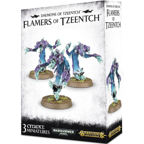 Warhammer 40,000/Sigmar: Daemons of Tzeentch - Flamers of Tzeentch