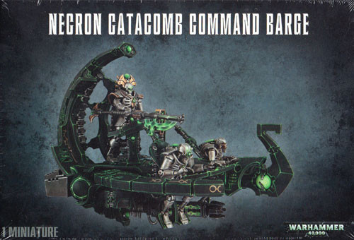 Warhammer 40K: Necron Catacomb Command Barge/Annihilation Barge