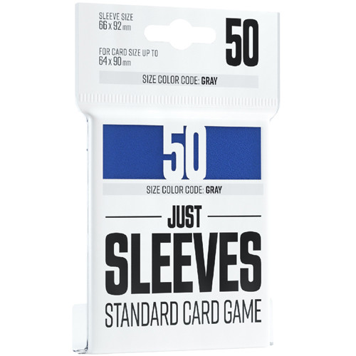 Just Sleeves: Standard Size - Blue (50)