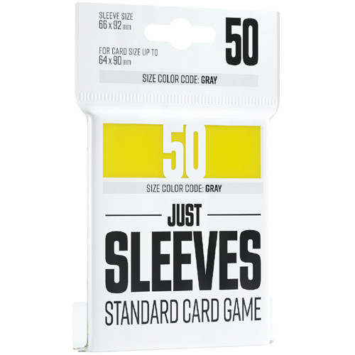 Just Sleeves: Standard Size - Yellow (50)