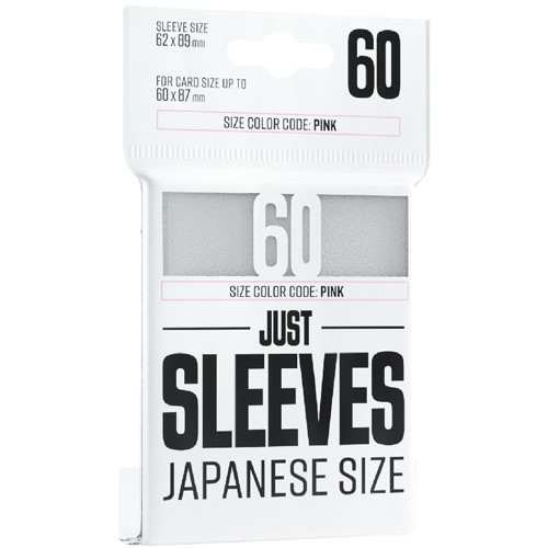 Just Sleeves: Japanese Size - White (60)