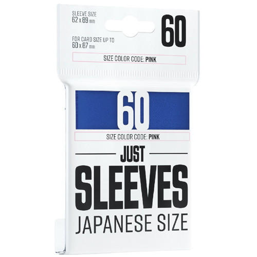 Just Sleeves: Japanese Size - Blue (60)