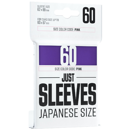 Just Sleeves: Japanese Size - Purple (60)