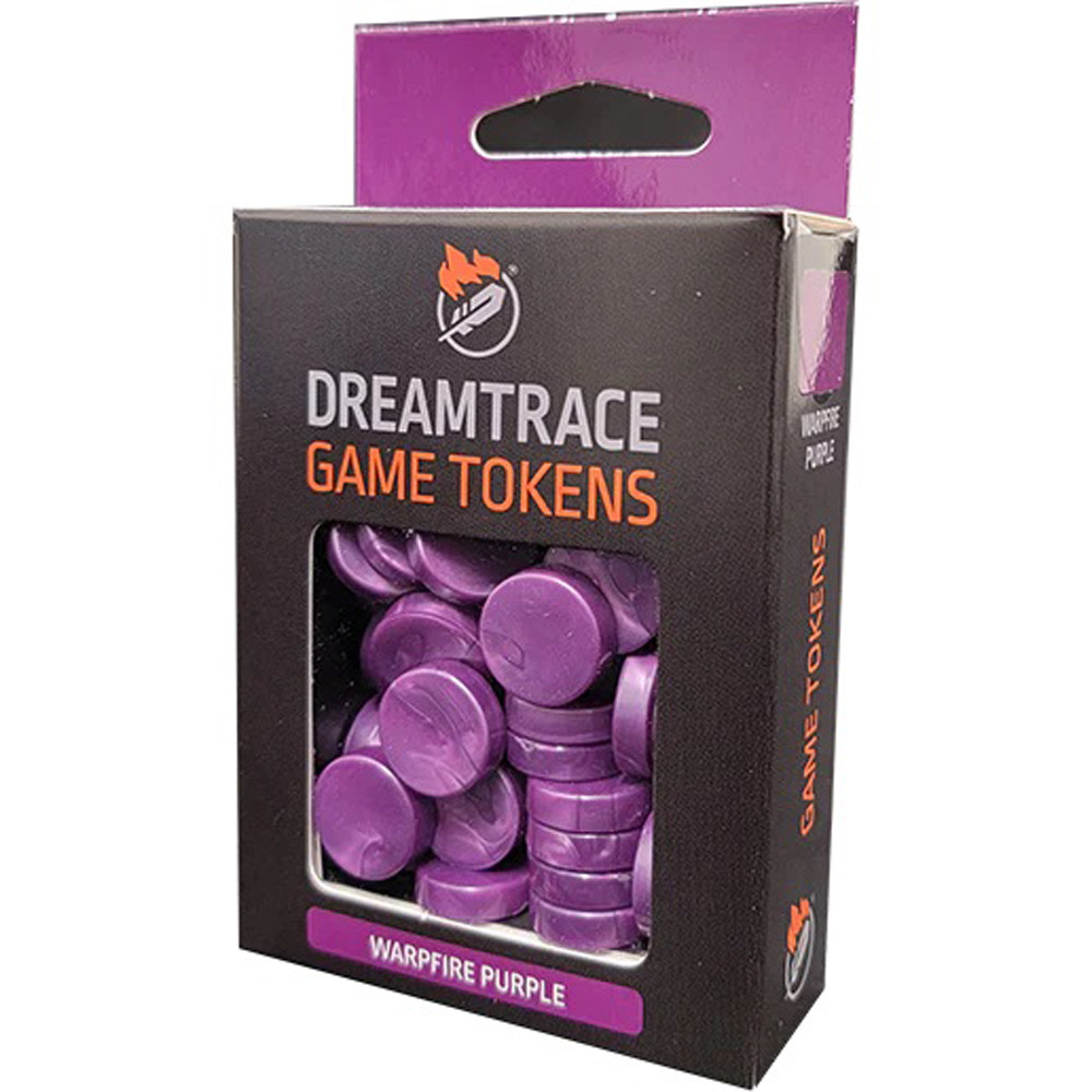 Dreamtrace Game Tokens: Warpfire Purple