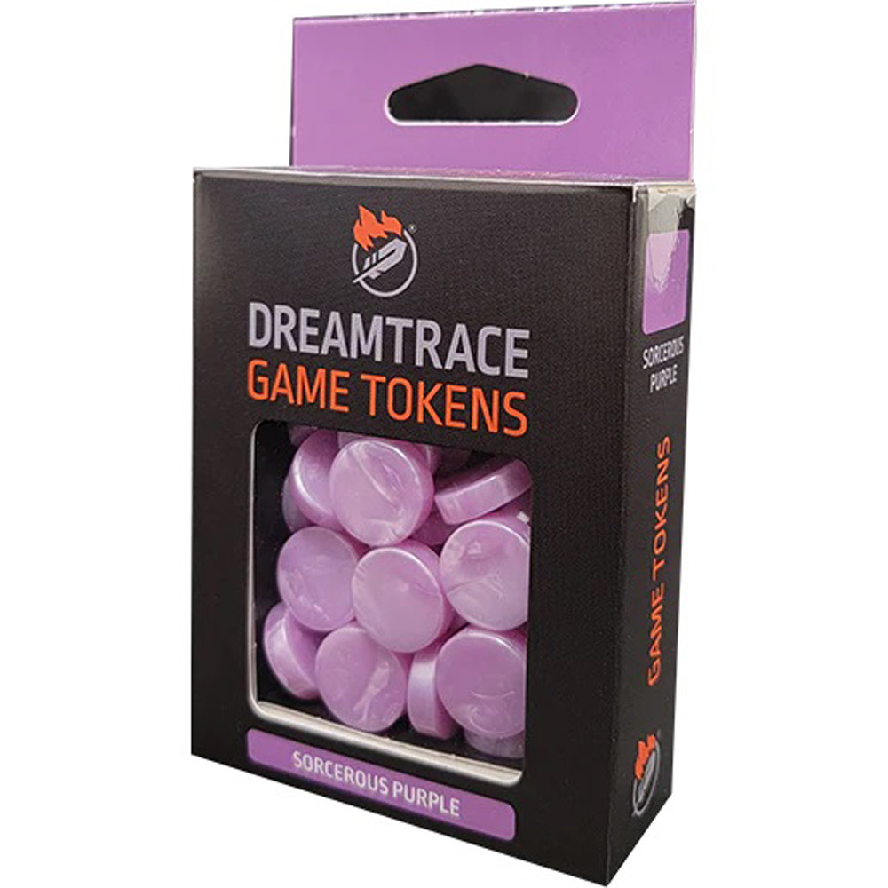 Dreamtrace Game Tokens: Sorcerous Purple