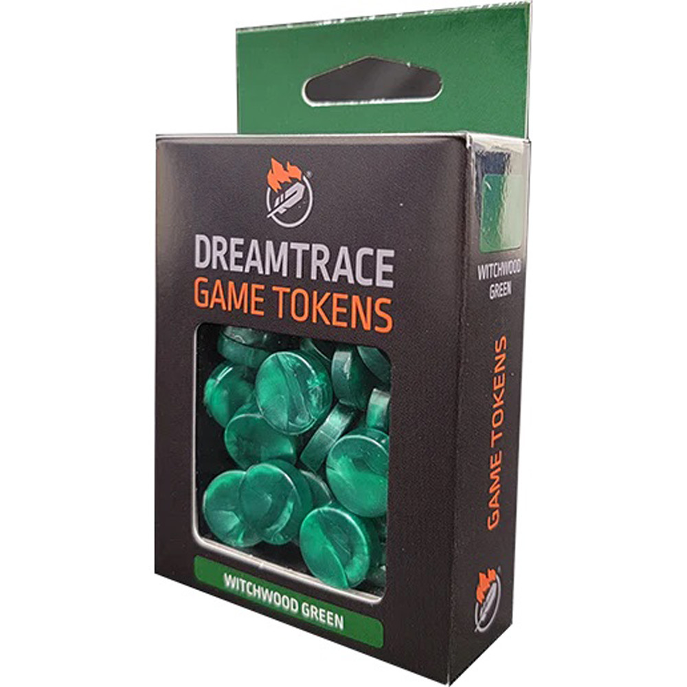 Dreamtrace Game Tokens: Witchwood Green