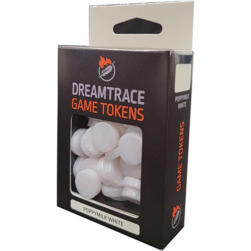 Dreamtrace Game Tokens: Poppymilk White