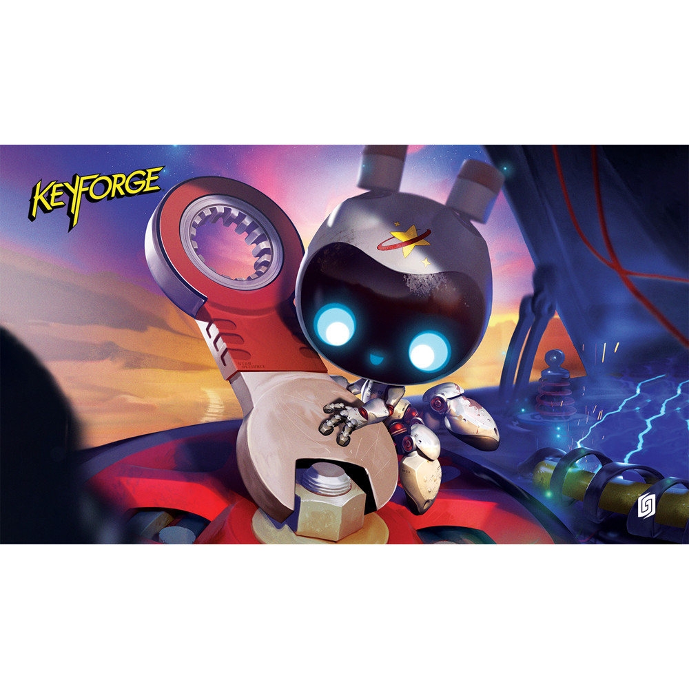 Keyforge: B0-T Playmat