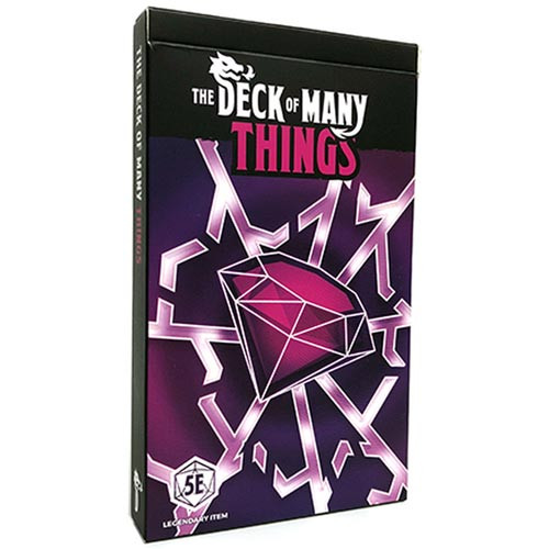 The Deck of Many Things, Book & Deck Bundle—Dungeons & Dragons - Board Game  Barrister