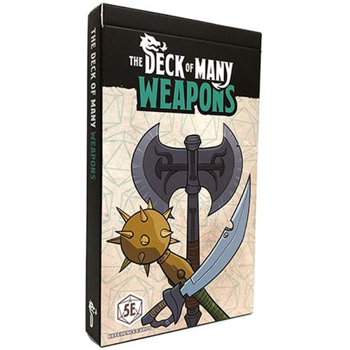 The Deck of Many Weapons (D&D 5E Compatible)