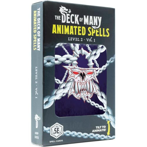 The Deck of Many Animated Spells: Level 2 Vol 1 (D&D 5E Compatible)