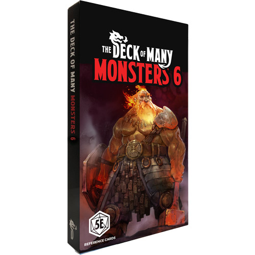 The Deck of Many Monsters 6 (D&D 5E Compatible)
