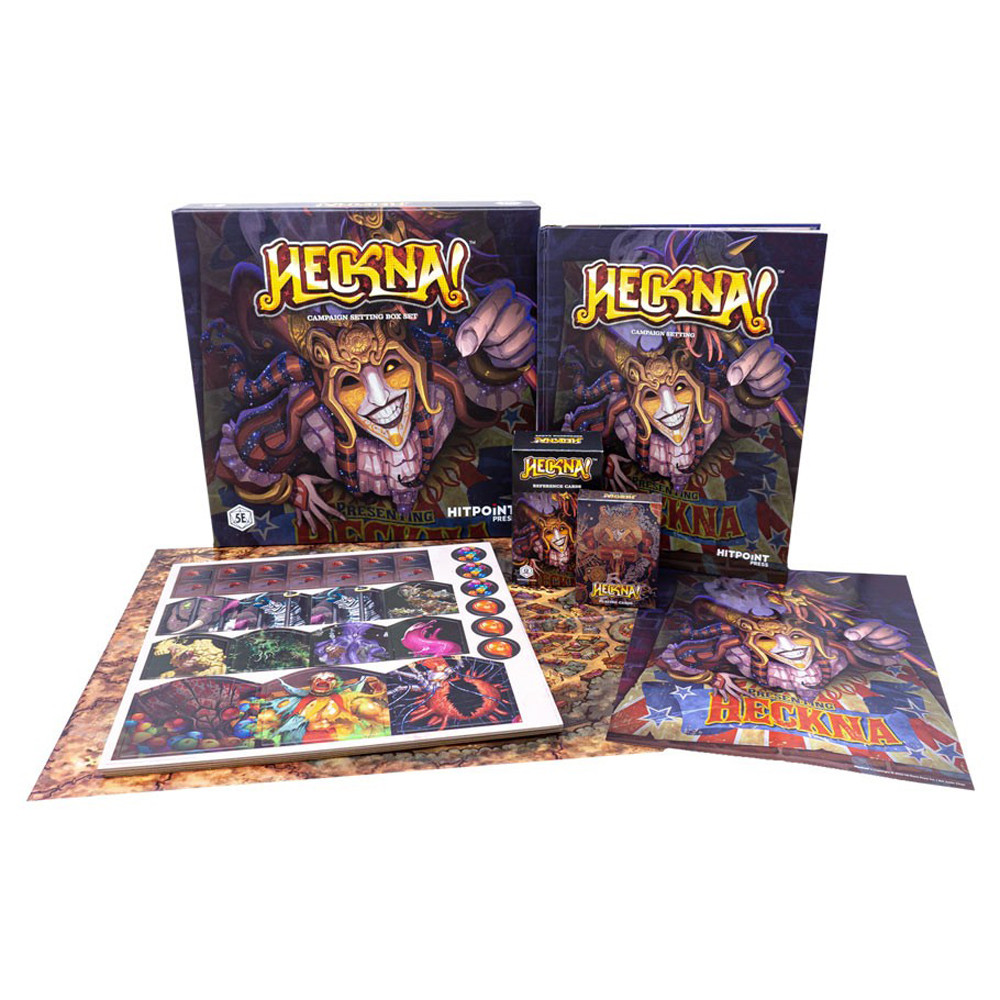 Heckna! Campaign Setting Box Set (D&D 5E Compatible)