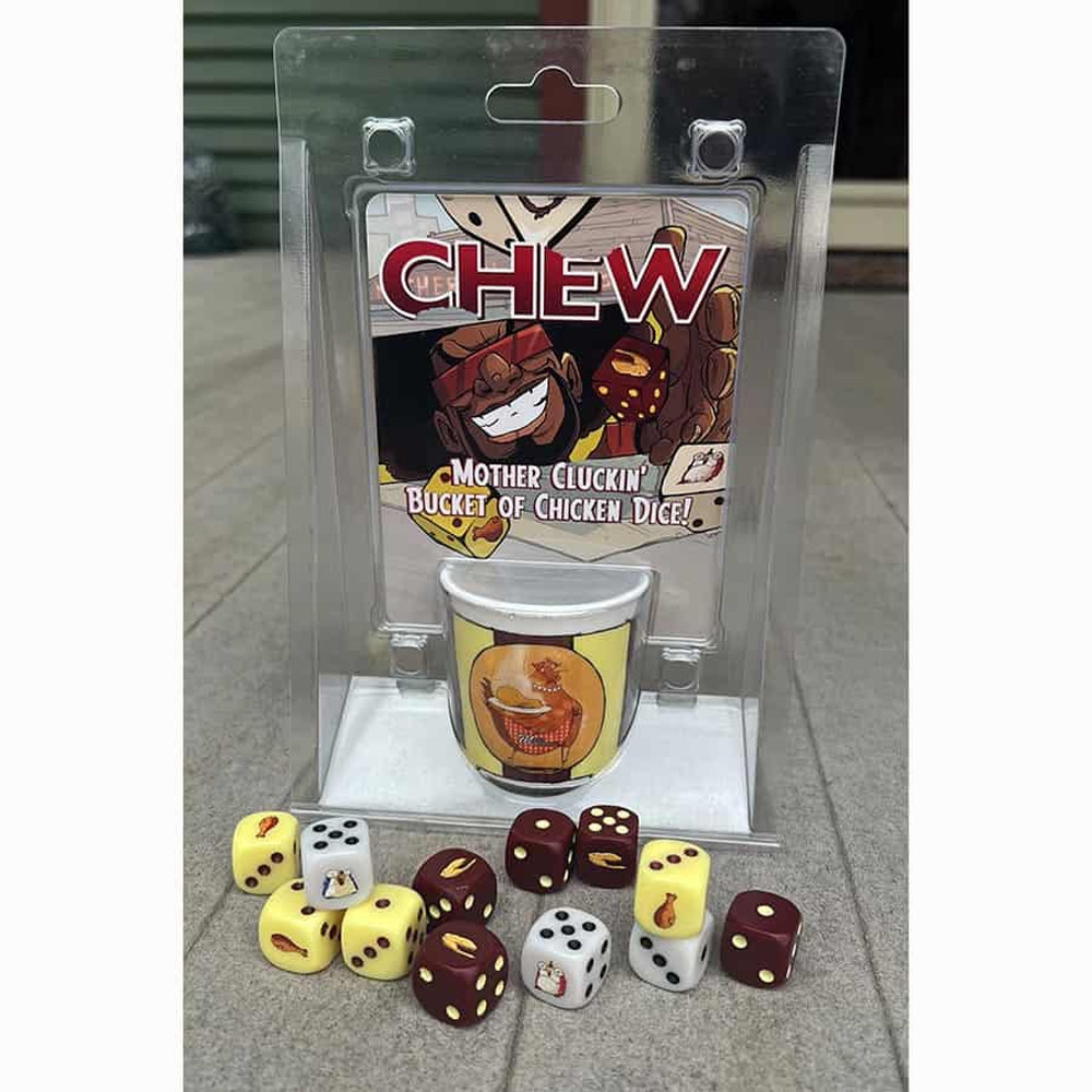 Chew RPG: Mother Cluckin' Bucket of Chicken Dice